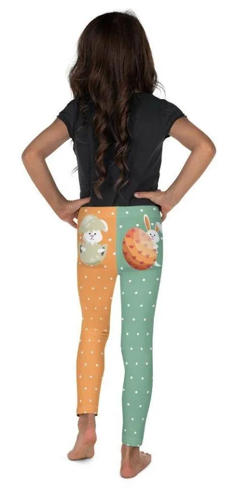 Cute Easter Bunnies Kid's Leggings