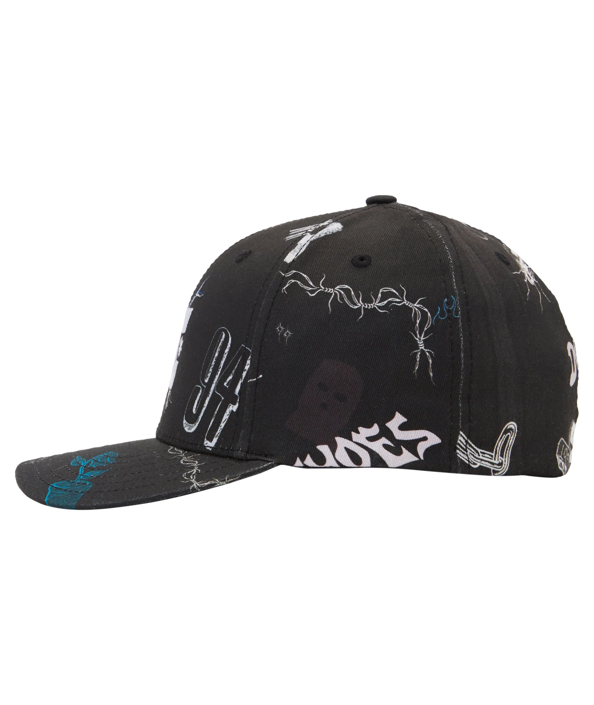 DC Shoes Mens DC Cap Star Flexfit Baseball Cap