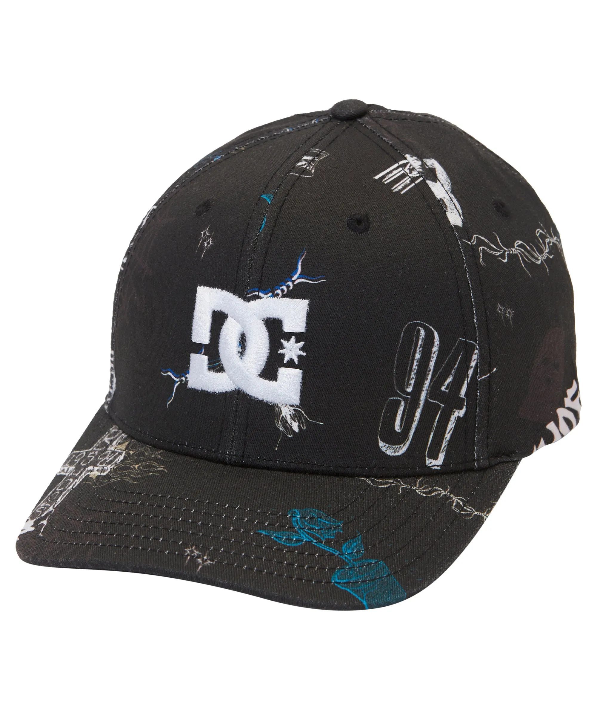 DC Shoes Mens DC Cap Star Flexfit Baseball Cap