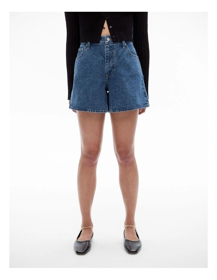 Denim Short in Indigo