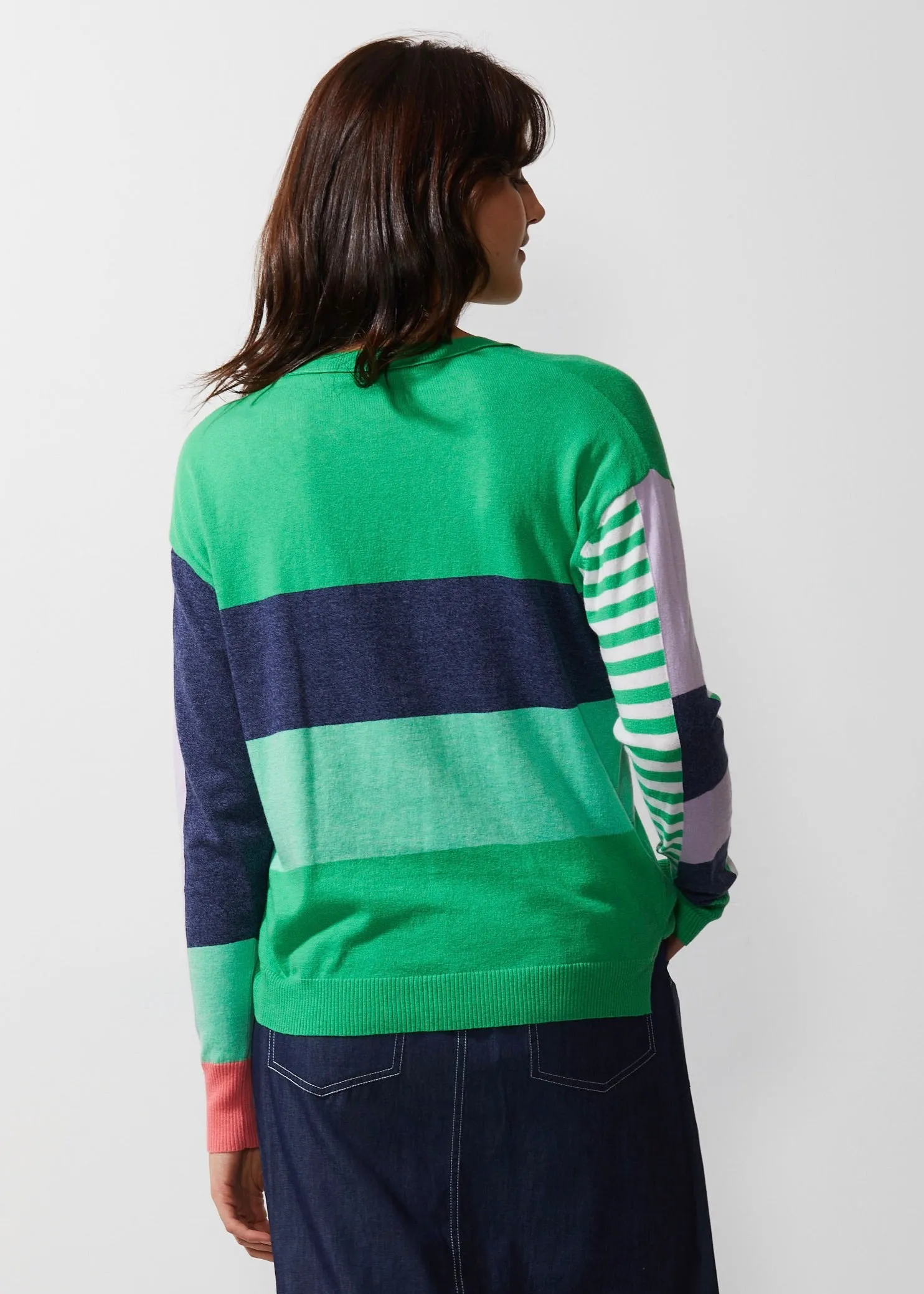 Diagonal Stripe Jumper