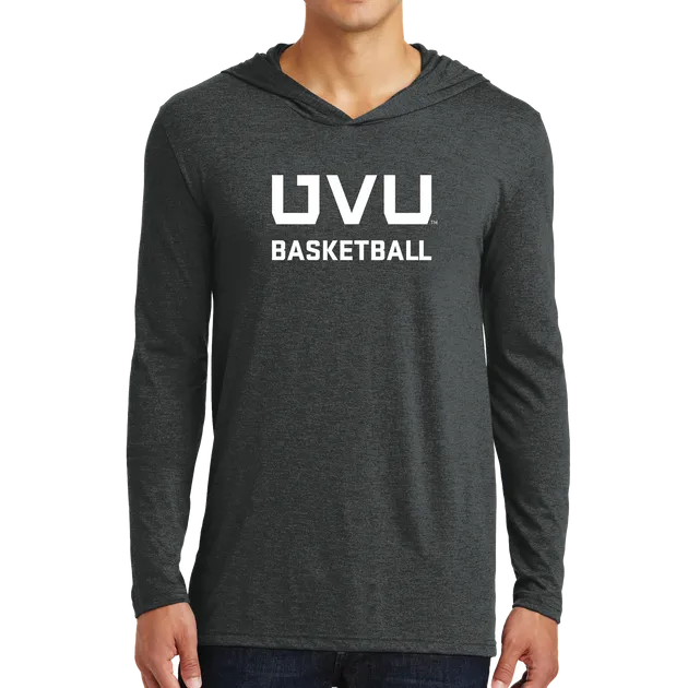 District Perfect Tri Long Sleeve Hoodie- UVU Basketball