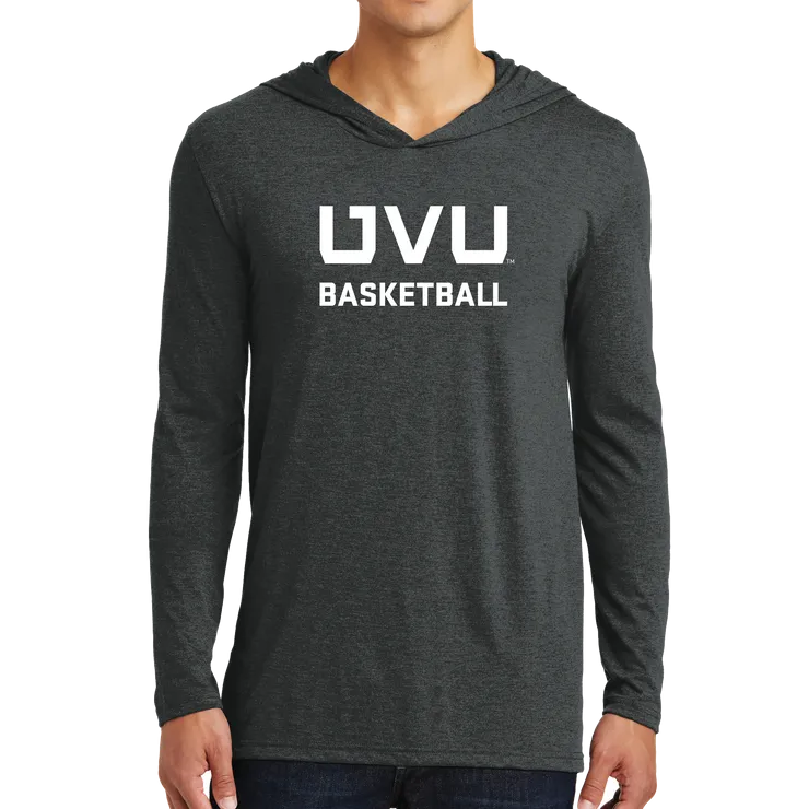 District Perfect Tri Long Sleeve Hoodie- UVU Basketball