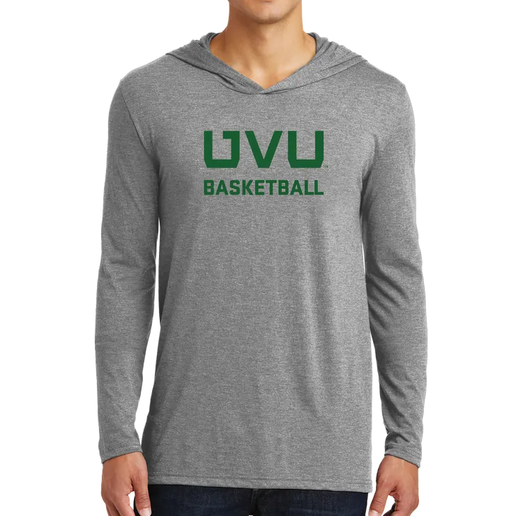 District Perfect Tri Long Sleeve Hoodie- UVU Basketball