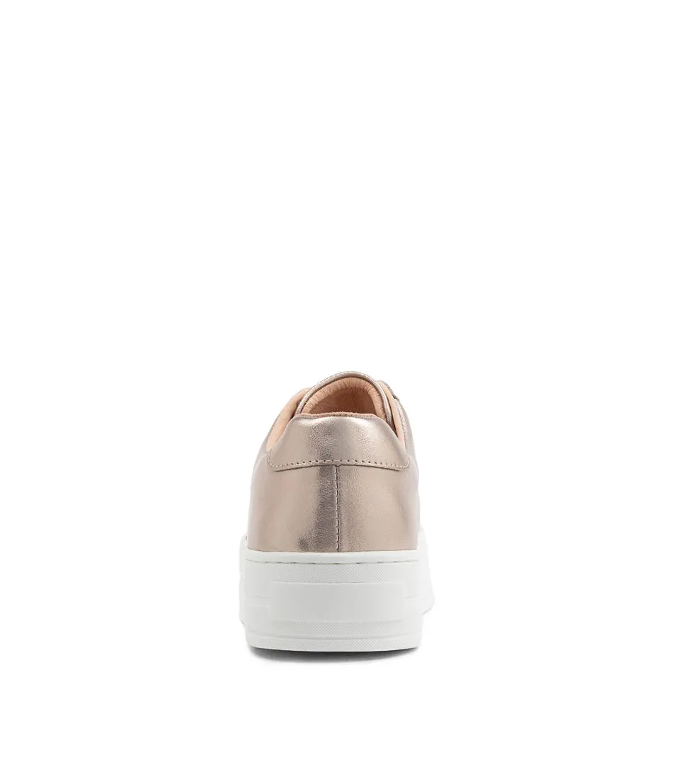 DJANGO & JULIETTE Shia Platino Leather Sneakers Ws