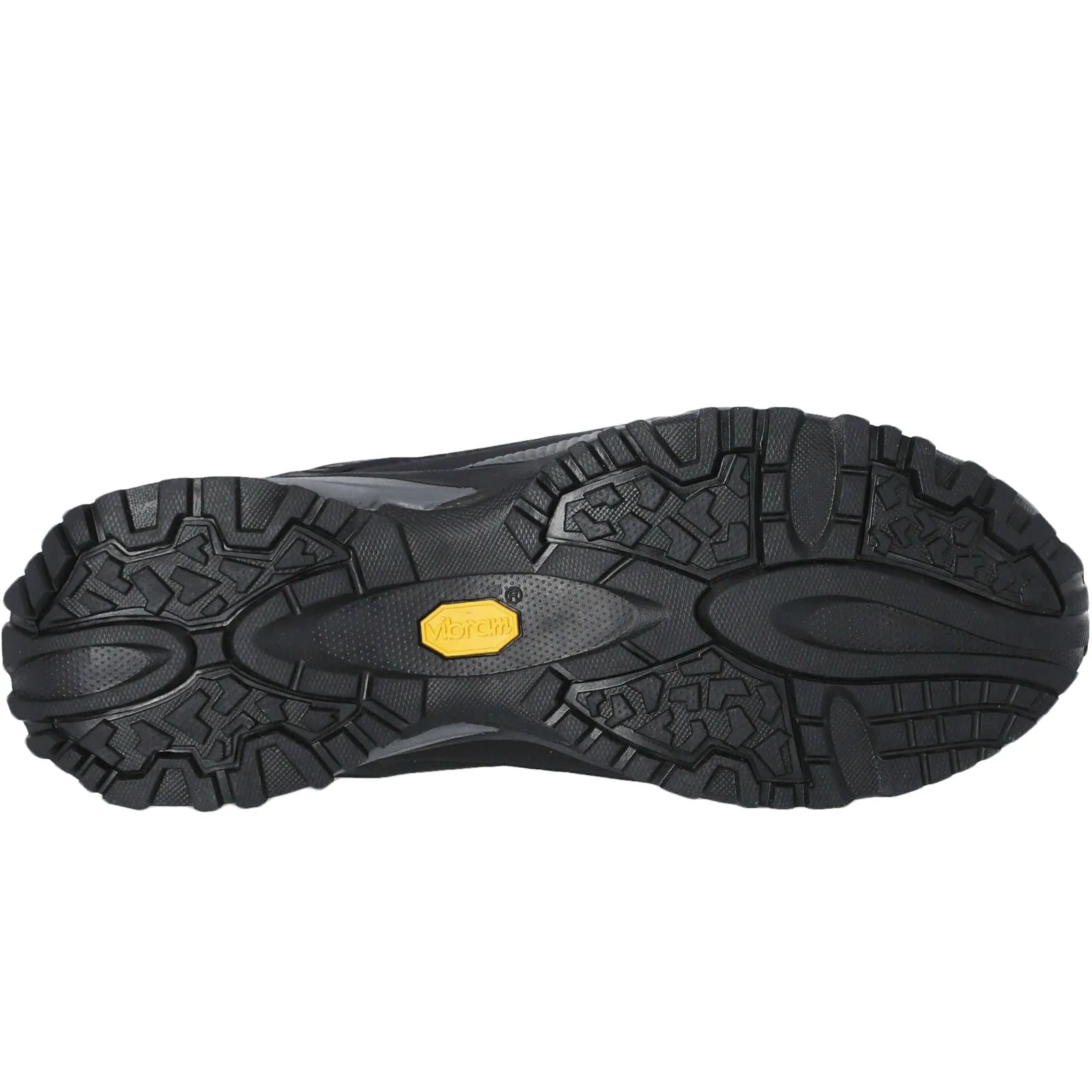 DLX Magellan Mens Vibram Walking Shoes - Black