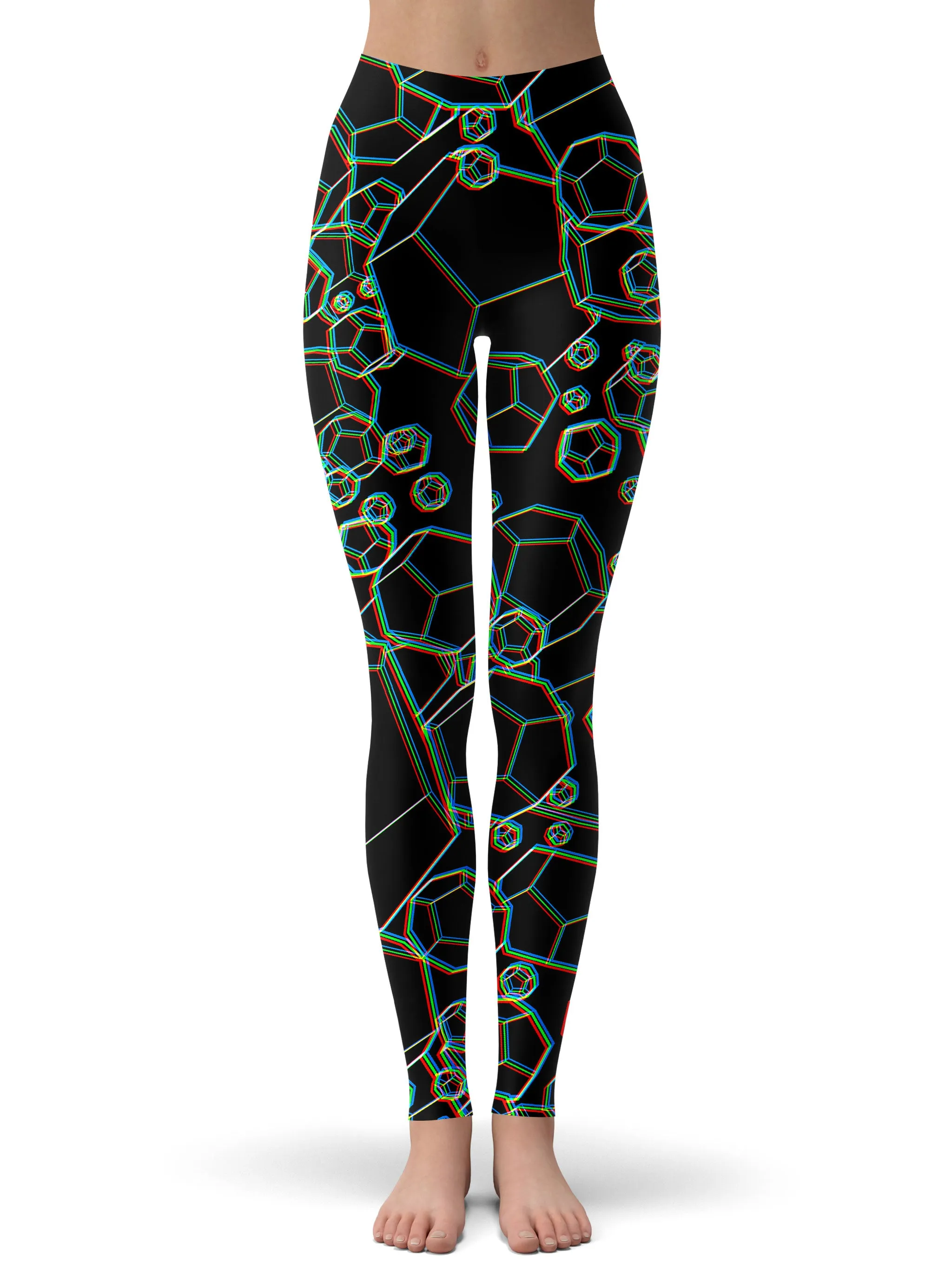 Dodecahedron Madness Glitch Women's Tank and Leggings Combo