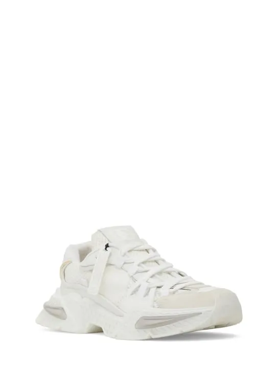 Dolce&Gabbana   Airmaster leather & tech sneakers 