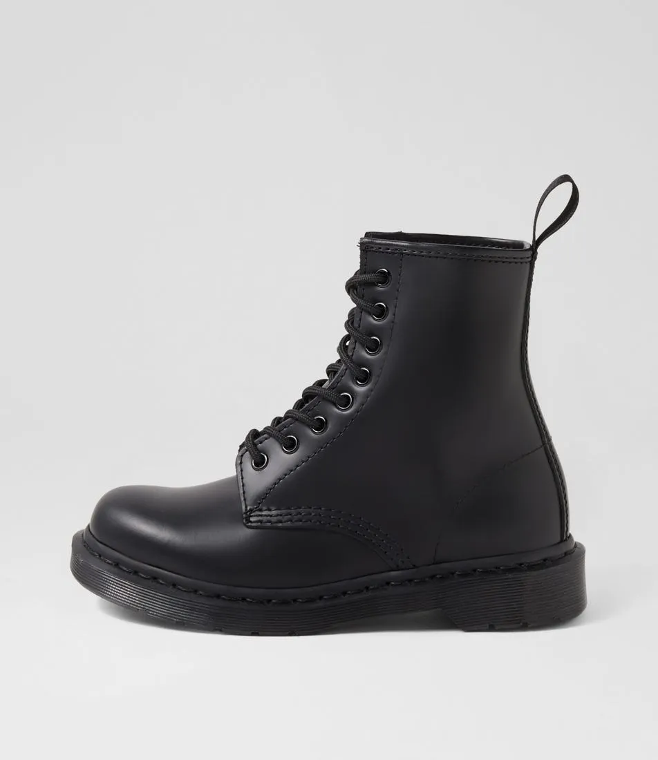 DR MARTEN 1460 Mono Boot Black Smooth Leather