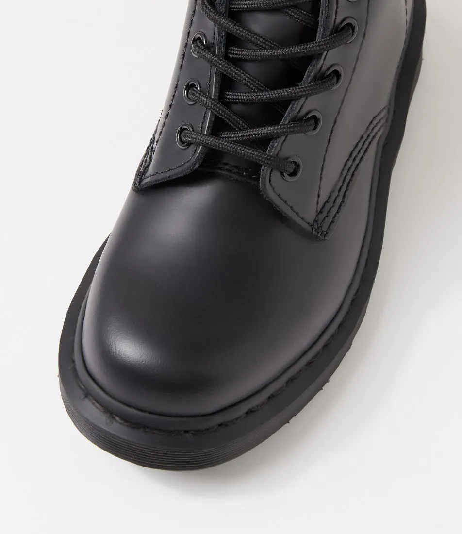 DR MARTEN 1460 Mono Boot Black Smooth Leather