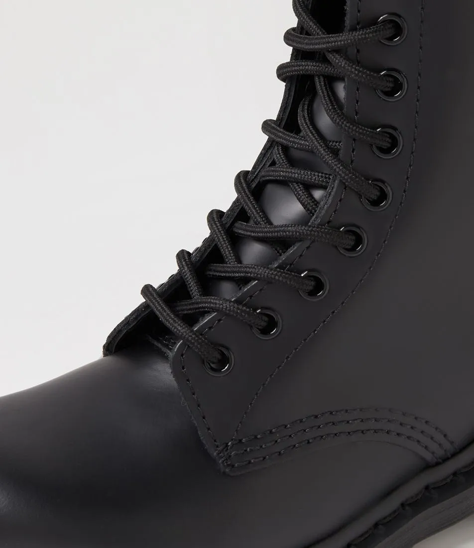 DR MARTEN 1460 Mono Boot Black Smooth Leather