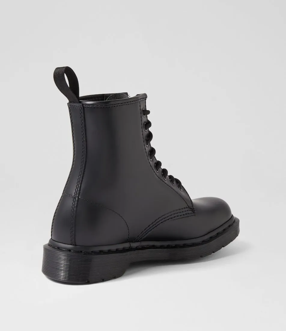 DR MARTEN 1460 Mono Boot Black Smooth Leather