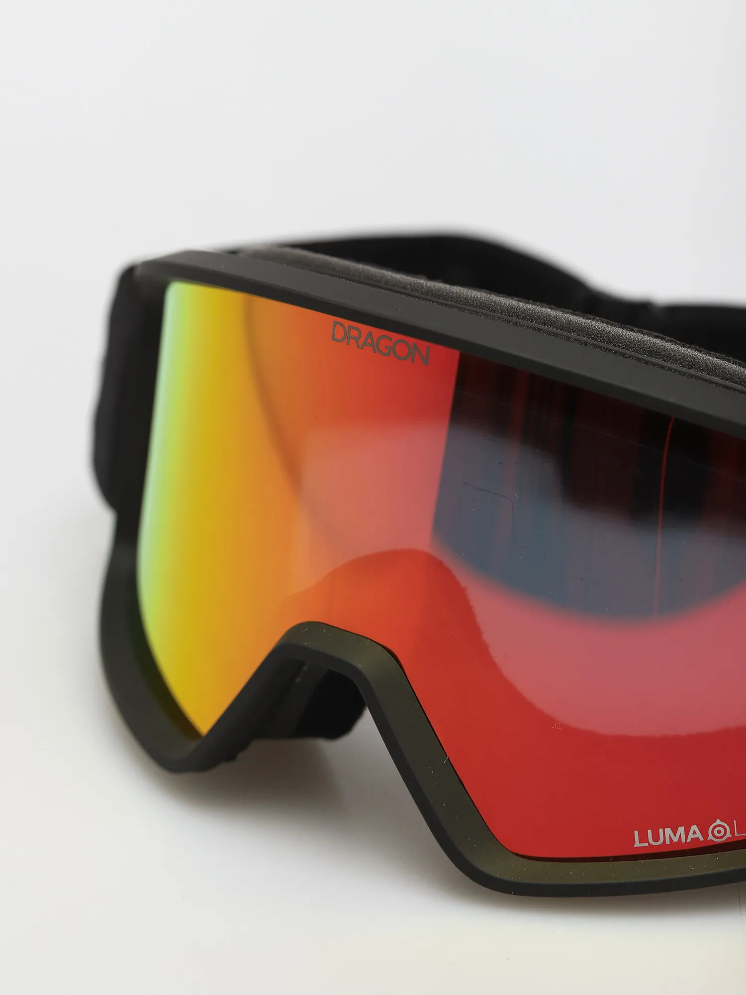 Dragon DXT OTG Goggles (black/lumalnes red ion)