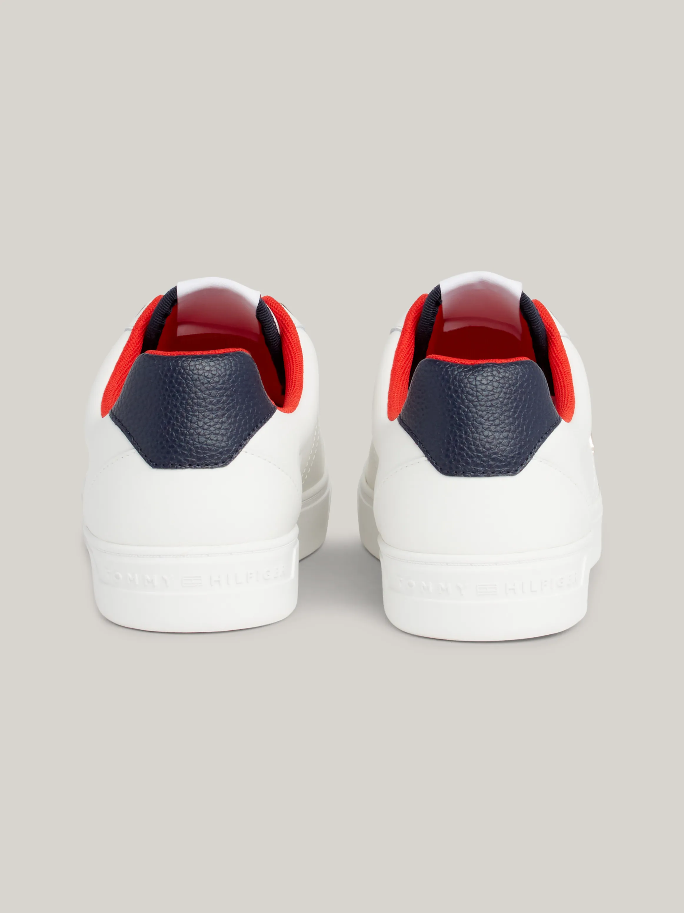 Elevated Leather Court Trainers | Sneakers | Tommy Hilfiger