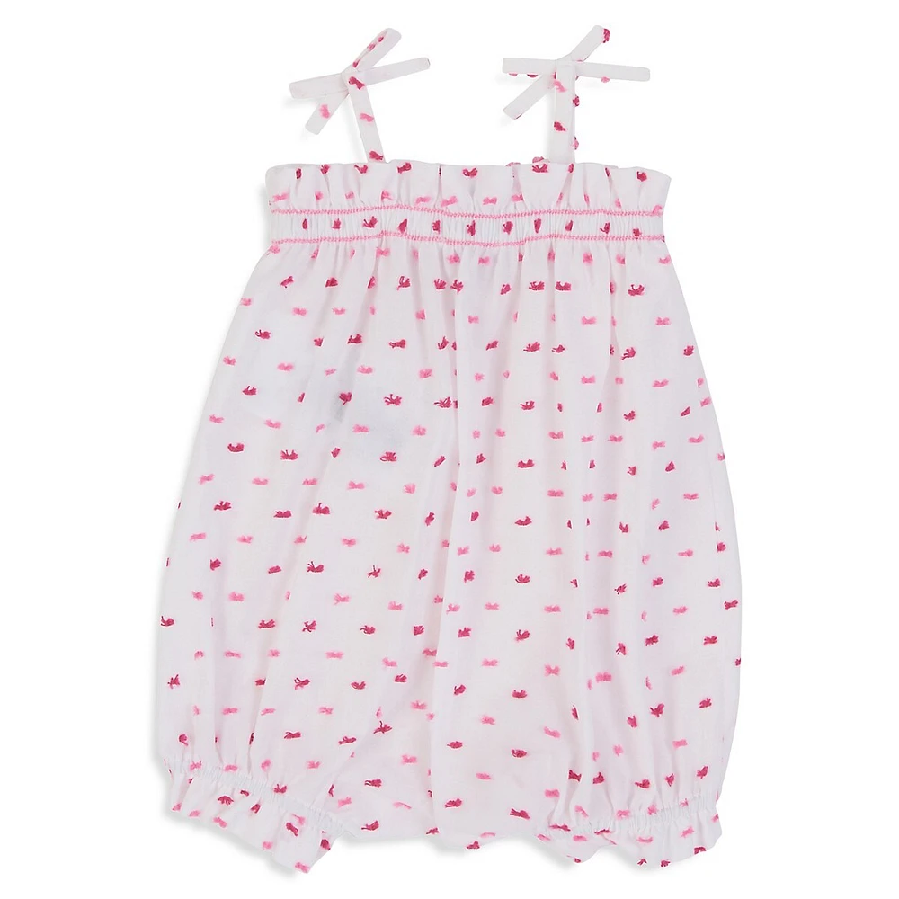 Emporio Armani Baby Girl's Bubble Print Romper