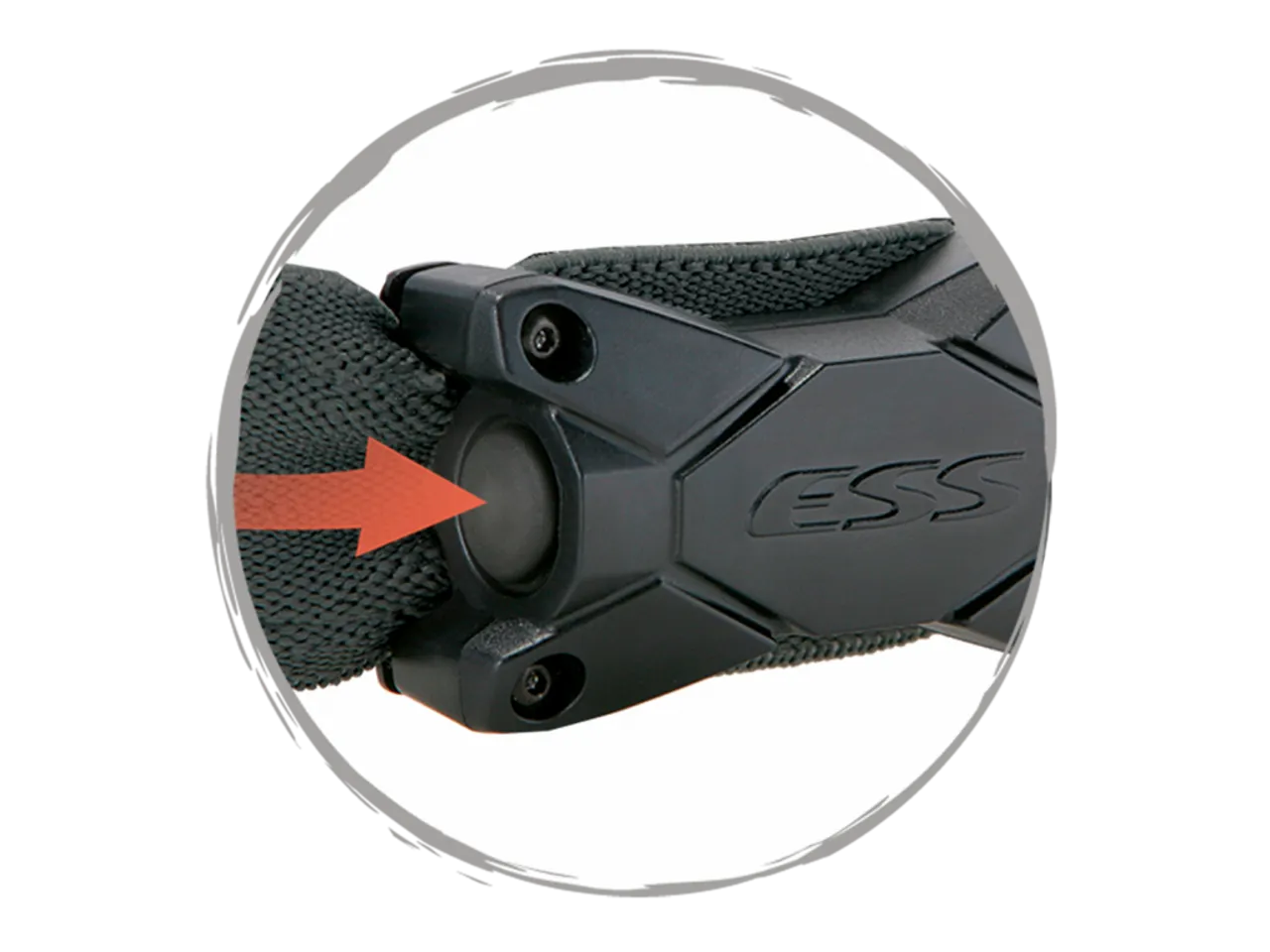 ESS Profile TurboFan Goggles Black