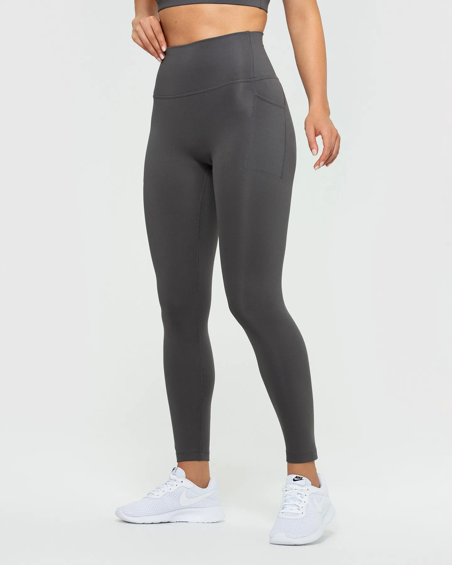 Essential Leggings with Pockets | Graphite