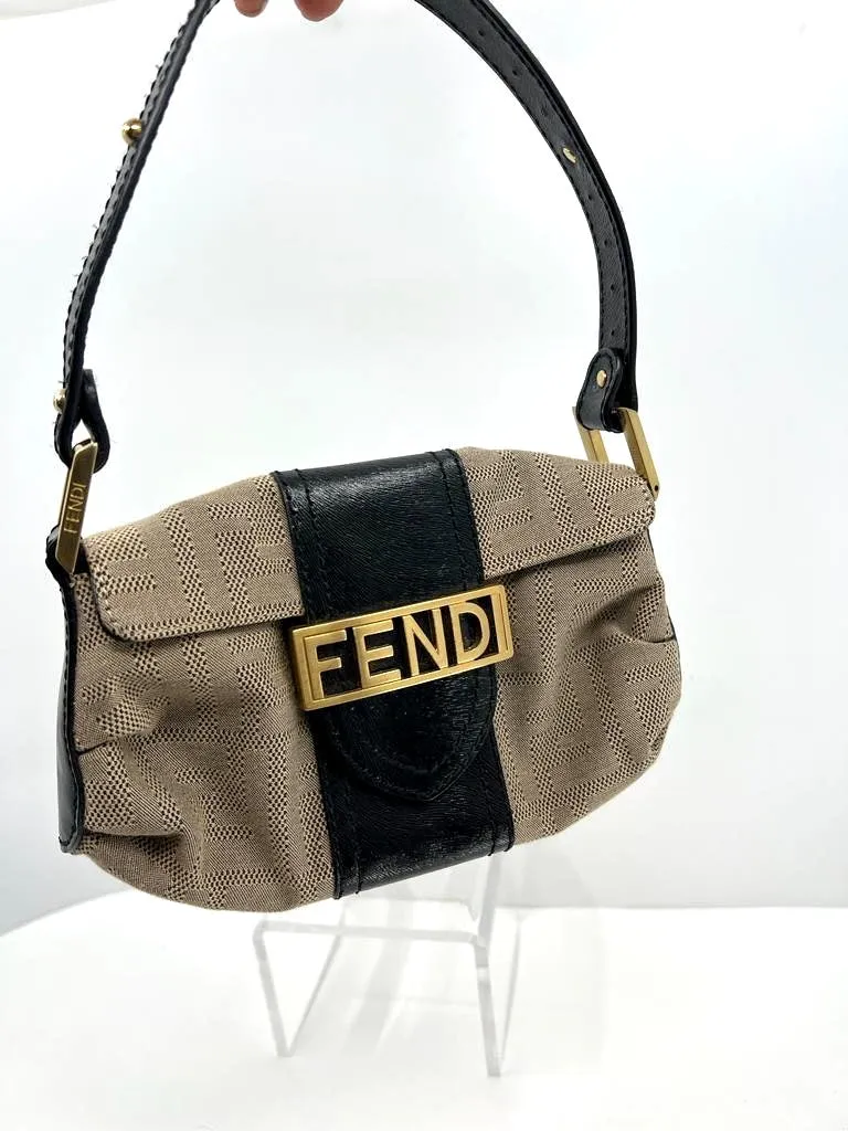 FENDI MINI SHADOW ZUCCA BAG