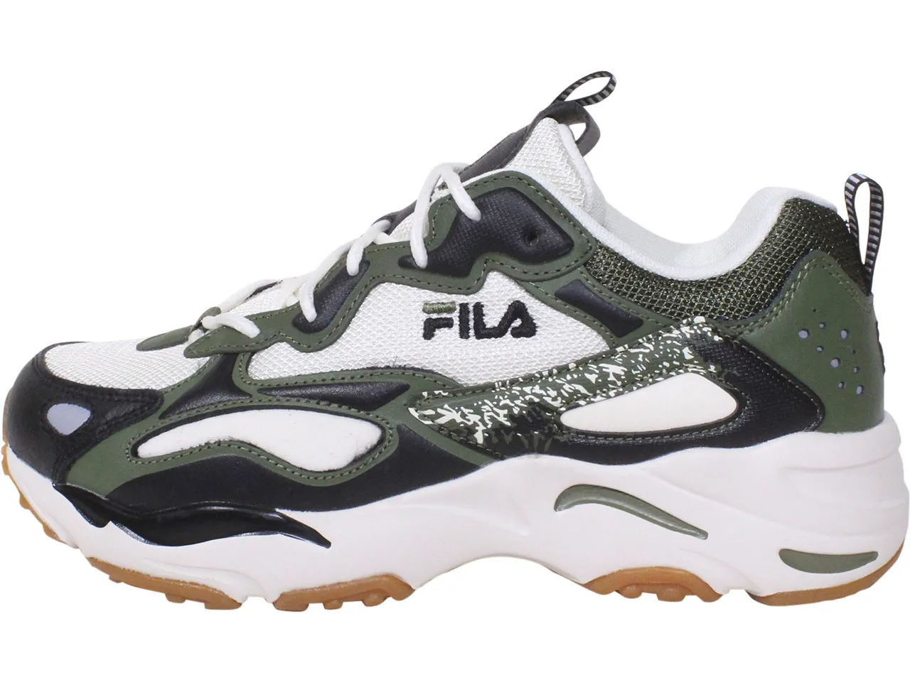 Fila Men's Ray-Tracer-2-NXT Sneakers Chive/MMLO/Gum Sz: 10 1RM01231