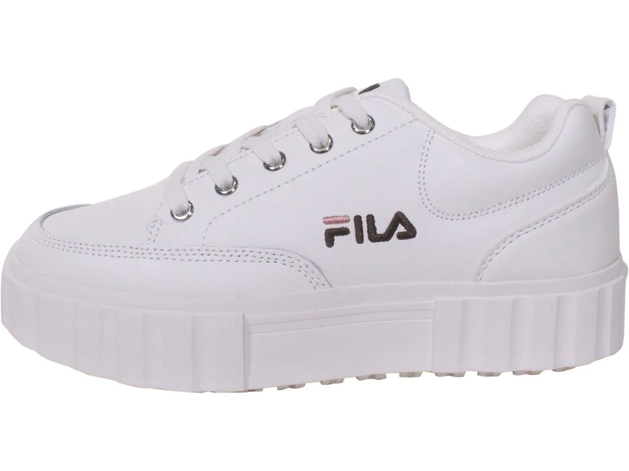 Fila Women's Sandblast Low Platform Sneakers Misty Rose/Misty Rose/White Sz: 8.5