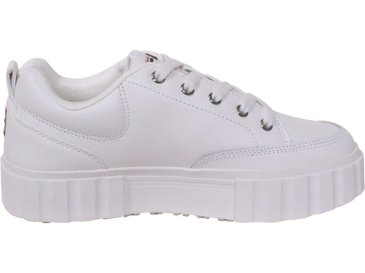 Fila Women's Sandblast Low Platform Sneakers Misty Rose/Misty Rose/White Sz: 8.5