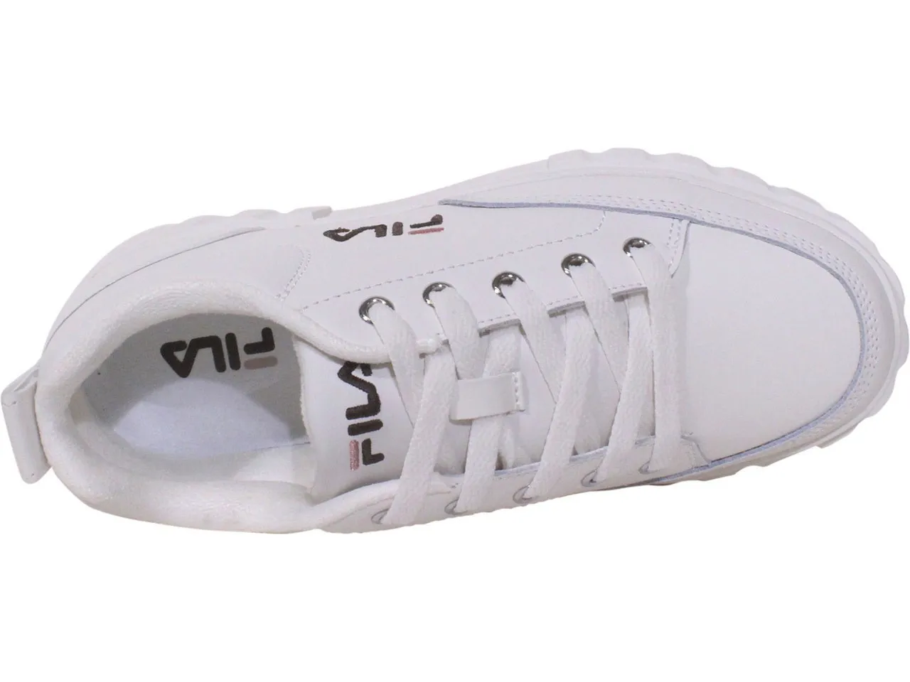 Fila Women's Sandblast Low Platform Sneakers Misty Rose/Misty Rose/White Sz: 8