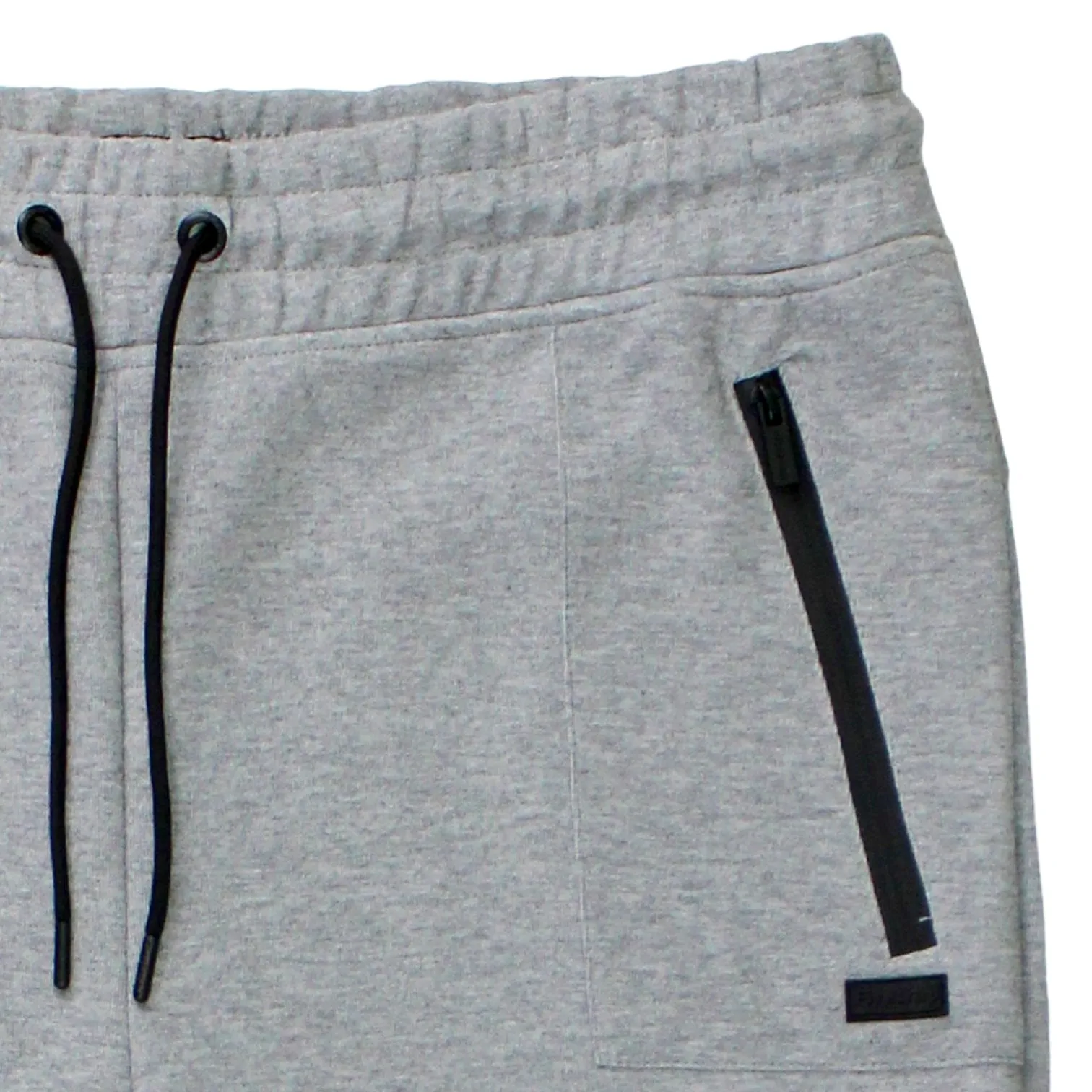 Firetrap Grey Marl Pin Tuck Detail Joggers