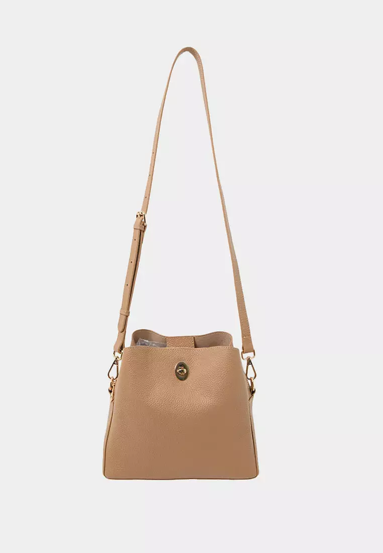 FORCAST FORCAST Ellia 2 Leather 3 Strap Bag