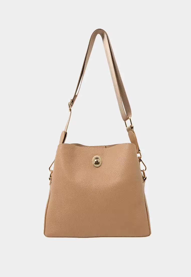 FORCAST FORCAST Ellia 2 Leather 3 Strap Bag