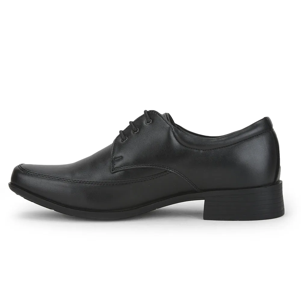 Fortune (Black) Formal Lace Up Shoes For Men LB37-01 By Liberty