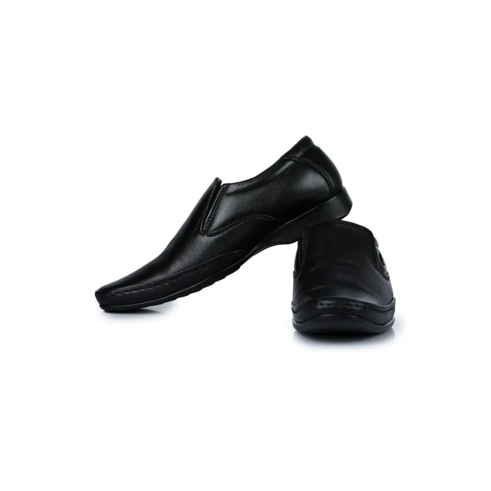 Fortune (Black) Wingtip Loafer Shoes For Men FL-511 By Liberty