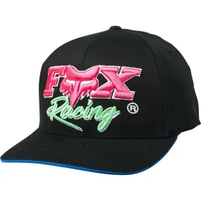 Fox Racing CASTR FLEXFIT HAT BLACK