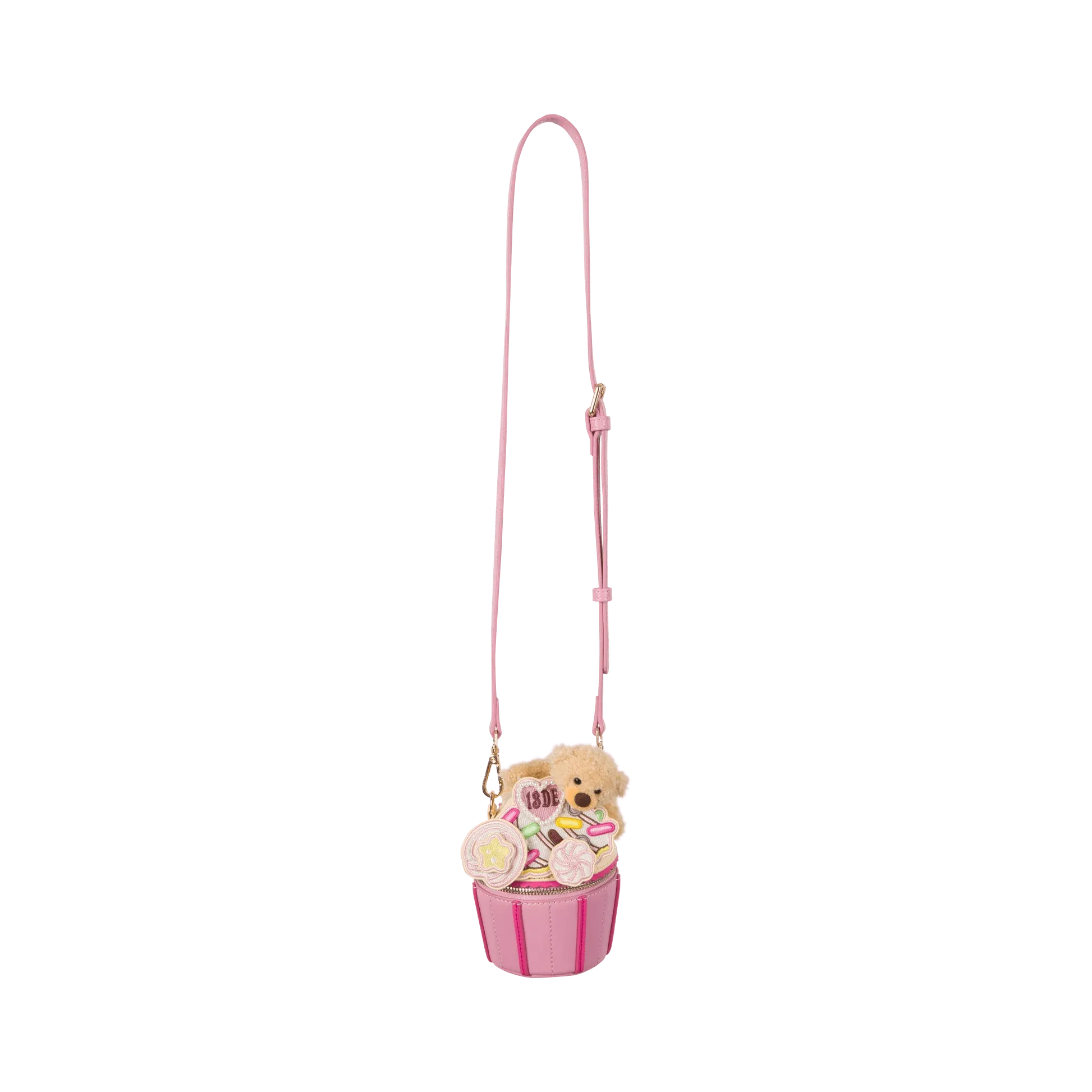 Frosted Cake Bag in Pink-