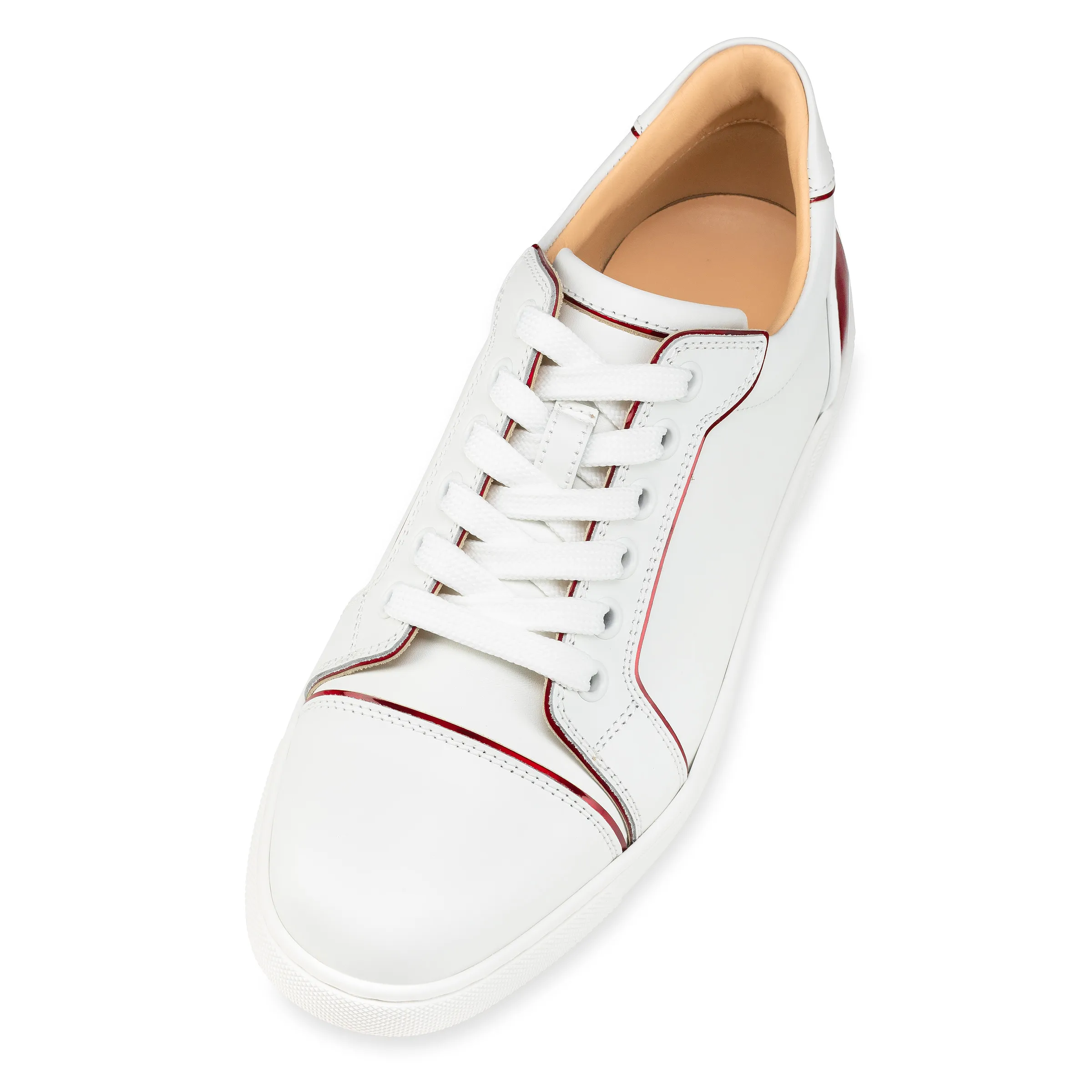 Fun Vieira Sneakers - Calf leather, patent calf leather Psychic and nappa leather - Bianco - Women