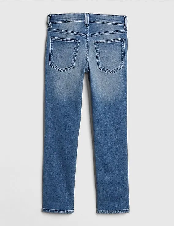 GAP Boys Blue SuperDenim Cosy Slim Jeans With Defendo