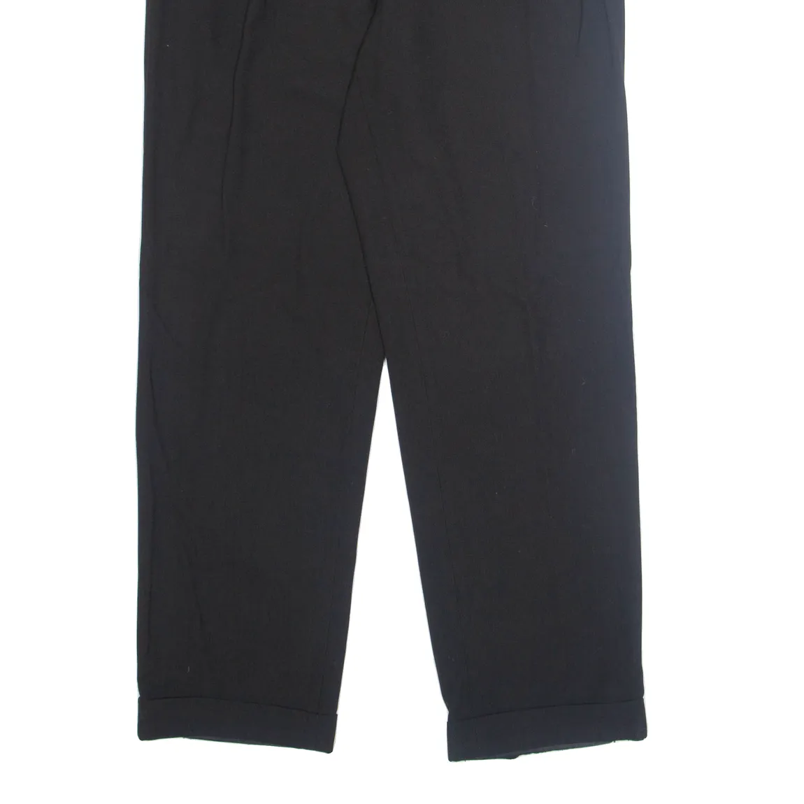 G.CAPALDI Chino Mens Trousers Black Regular Straight W32 L29