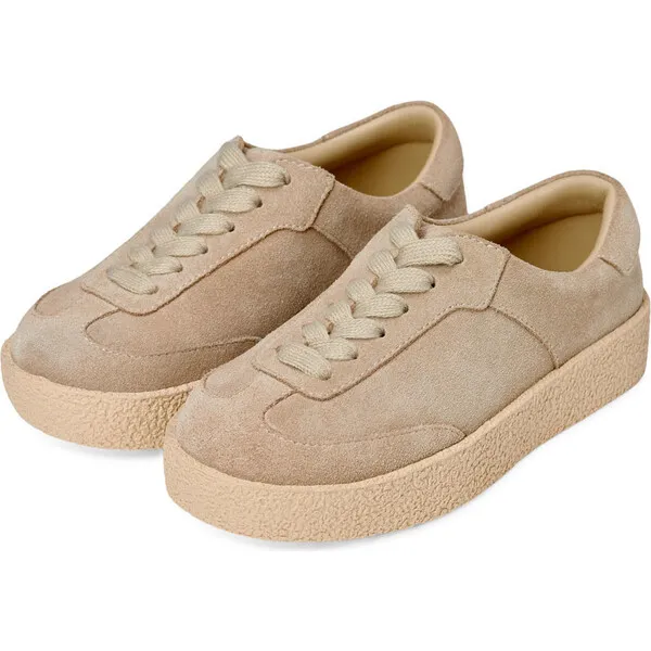 GENTS by Age of Innocence Cory Archival Suede Rubber Sole Sneakers, Beige