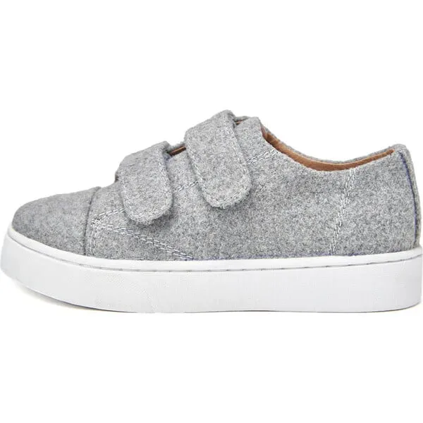 GENTS by Age of Innocence Robby 2.0 Trim Wool Leather Sneakers, Grey