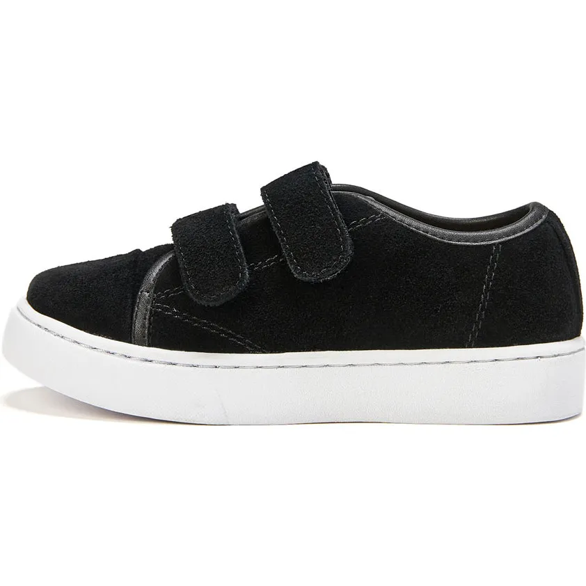 GENTS by Age of Innocence Robby 3.0 Flat Sole Double Strap Sneakers, Black