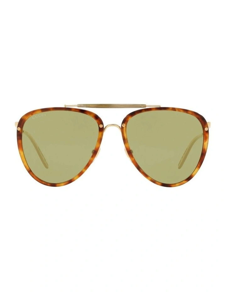 GG0672S Sunglasses in Tortoise