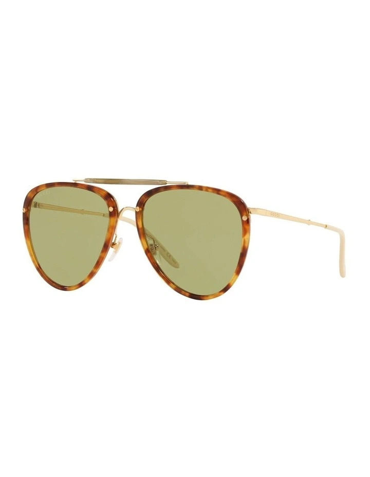 GG0672S Sunglasses in Tortoise