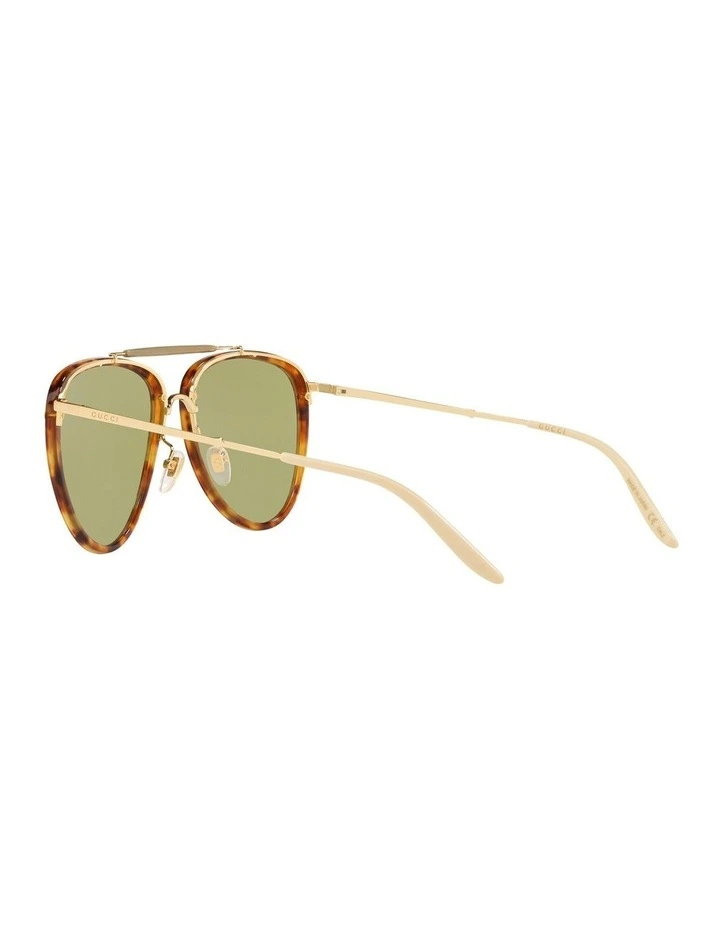 GG0672S Sunglasses in Tortoise