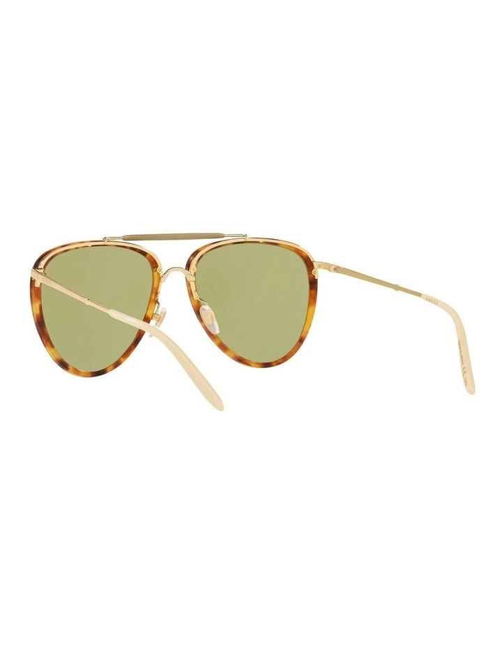 GG0672S Sunglasses in Tortoise