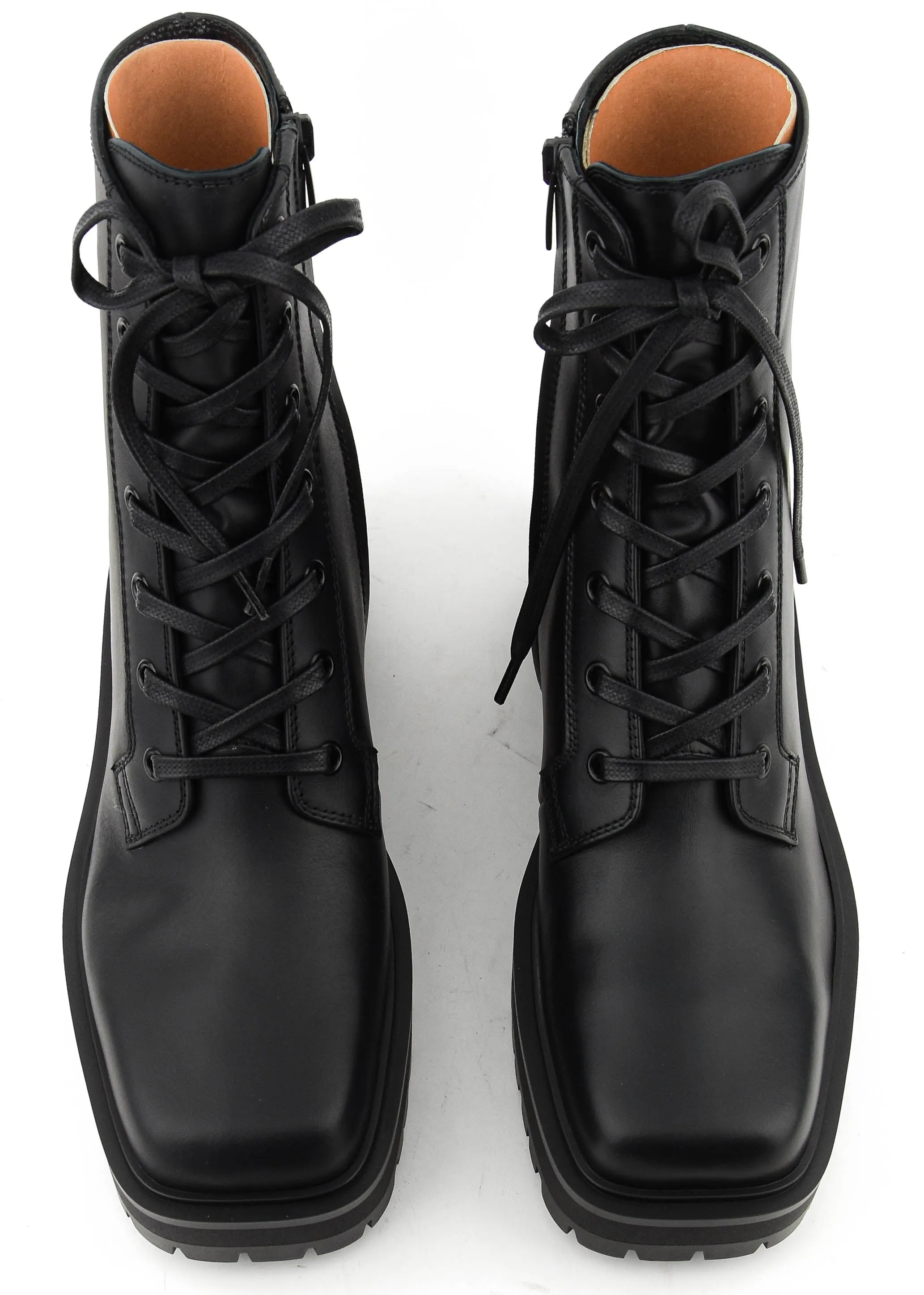 GIANVITO ROSSI  GIANVITO ROSSI TURNER LACE UP BOOT BLACK