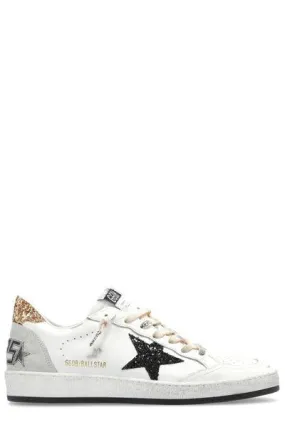 GOLDEN GOOSE Luxury Ballstar White Leather Sneakers for Women