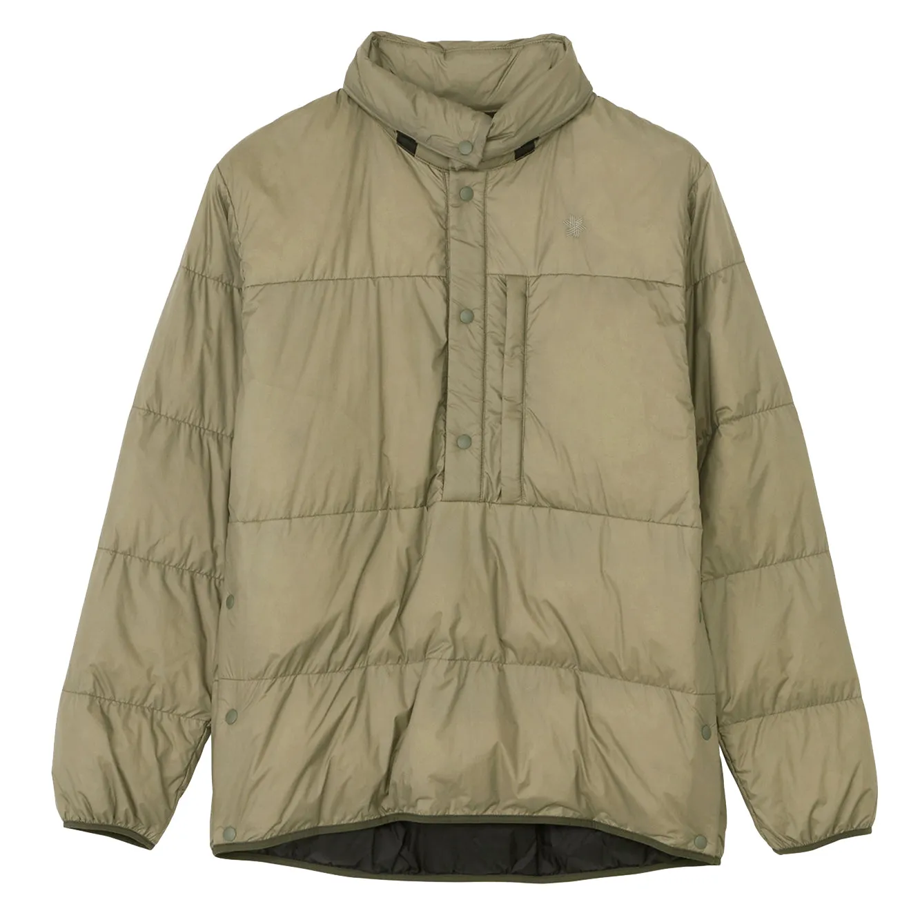 Goldwin Pertex Quantum Mid Down Pullover Oak Green