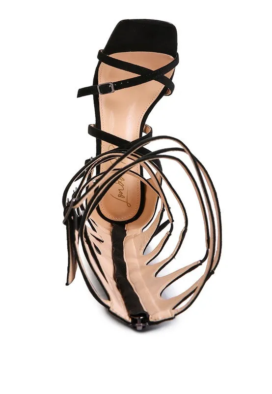 Gossips -  Strappy Stiletto High Heel Sandals For women