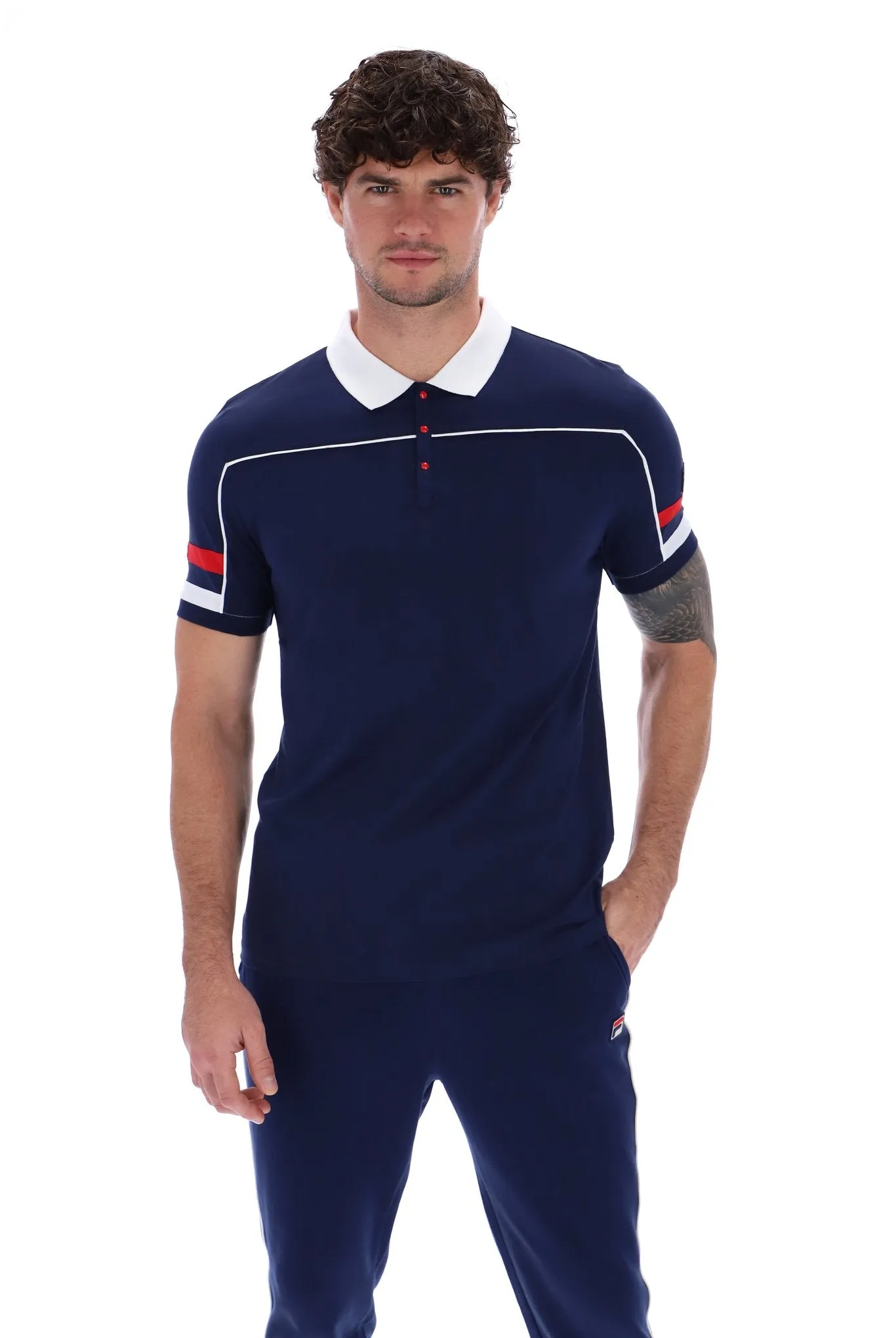 Grandslam Piping Polo Top