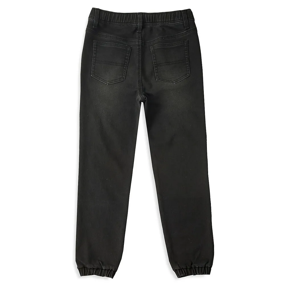 Hudson's Bay Boy's Whiskered Denim Joggers