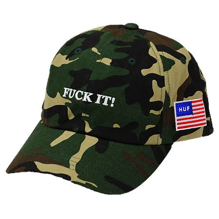 HUF Fuck It Dad Strap-Back Hat